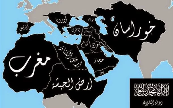 ISIS map