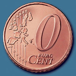 null euro cent