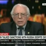 Bernie Sandern auf CNN