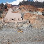 Damaged California Dam