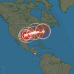 Blitze USA Kalifornien bis an die Ostküste