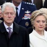 bill und hillary clinton bei trumps vereidigung