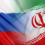 russland iran flaggen