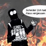 scheiße ich hab meinen pass vergessen