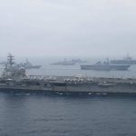 USS Carl Vinson und USS Ronald Reagan