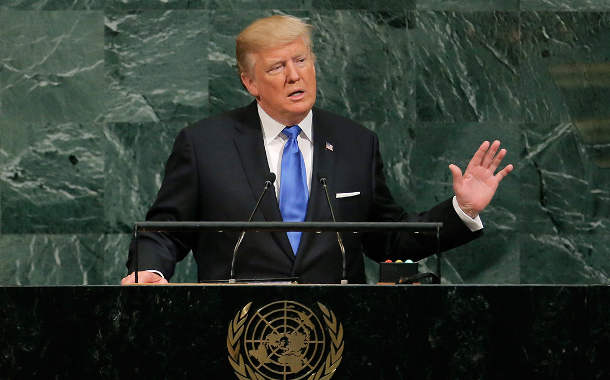 donald trump rede vor der un