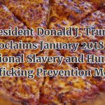 pizza menschenhandel trump EO 29 dez 2017