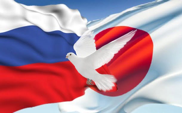 russland japan frieden taube