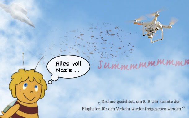 Von Xantens Kolumne - Über angebräunte Bienen im Allgemeinen und Drohnen im Besonderen